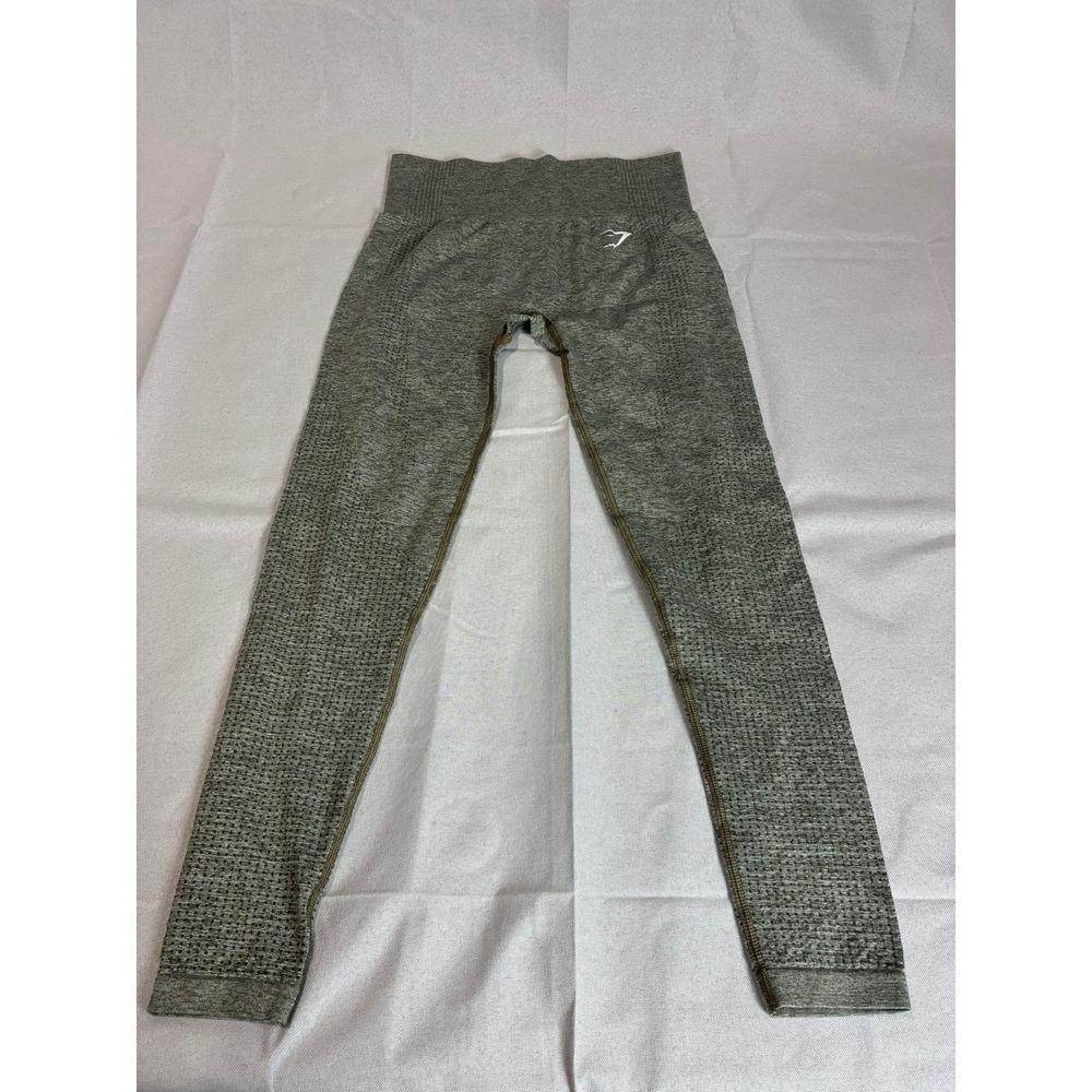 Gymshark Vital Seamless 2.0 Leggings High Waisted Size S Small Grey